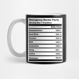 Emergency Physician Facts Mug